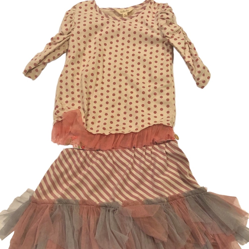 EUC Matilda Jane Vintage Sz 4T Skirt & Top Outfit
